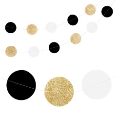 Гирлянда-подвеска Круг, Стильный микс, 220 см, 1 уп.