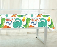 Скатерть одноразовая, Динозаврики, 108*180 см, 1 шт.